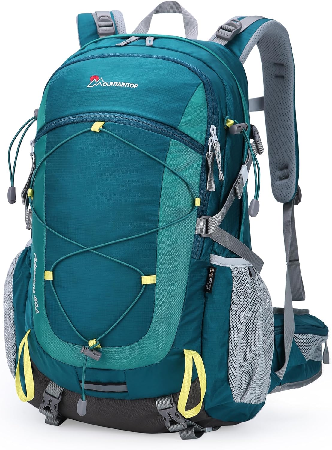 a mountaintop forty litre hiking backpack