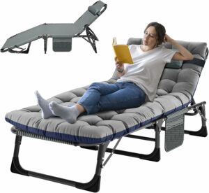Aboron Adjustable Camping Cot for the Ultimate Glamping Camp