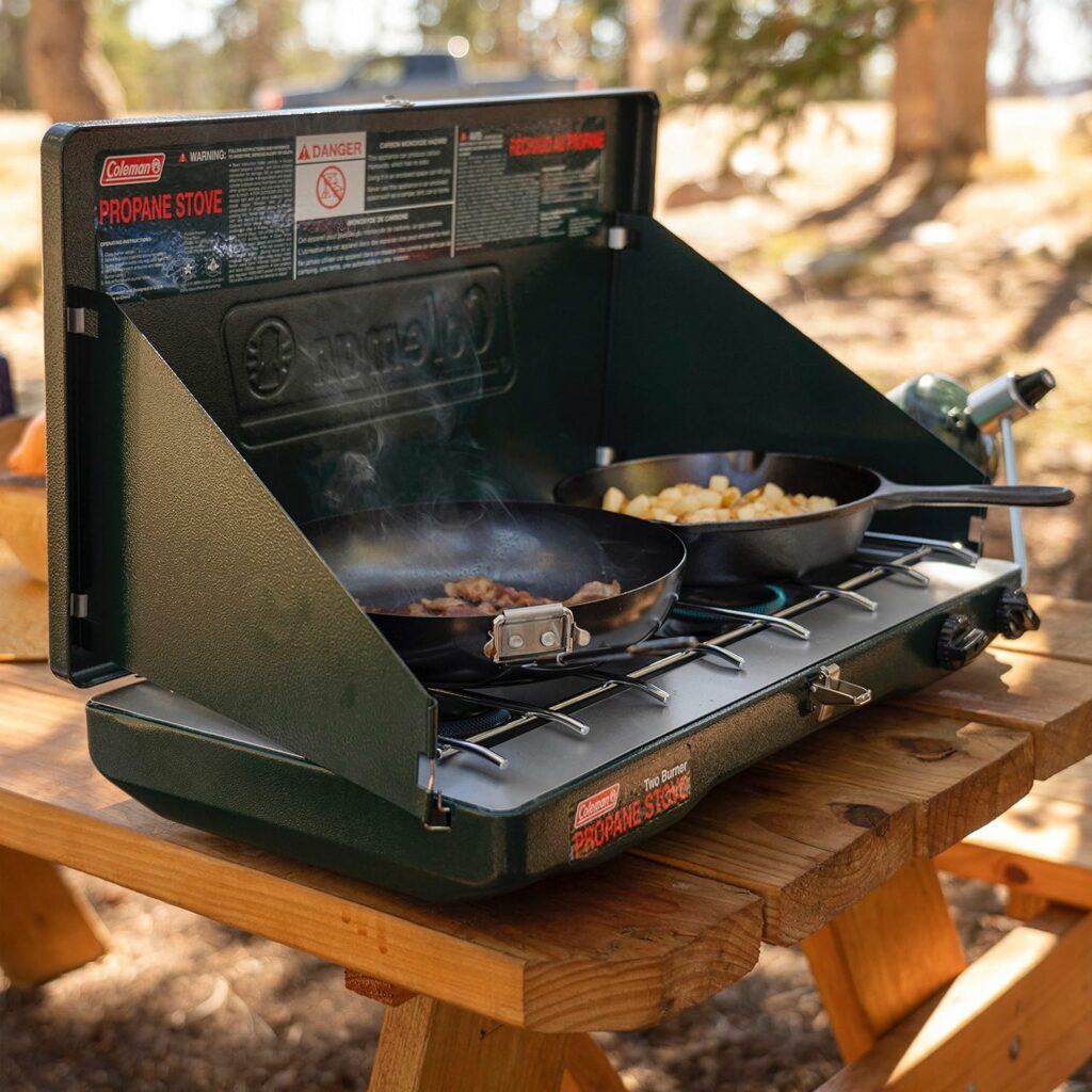 coleman 2-Burner camp stove