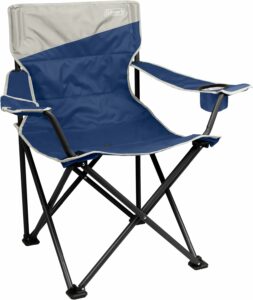 Coleman Quad Chair Big and Tall Skyfall Blue C01